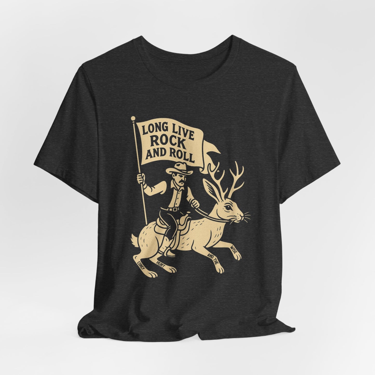 Long Live Rock and Roll Deer Rider Tee