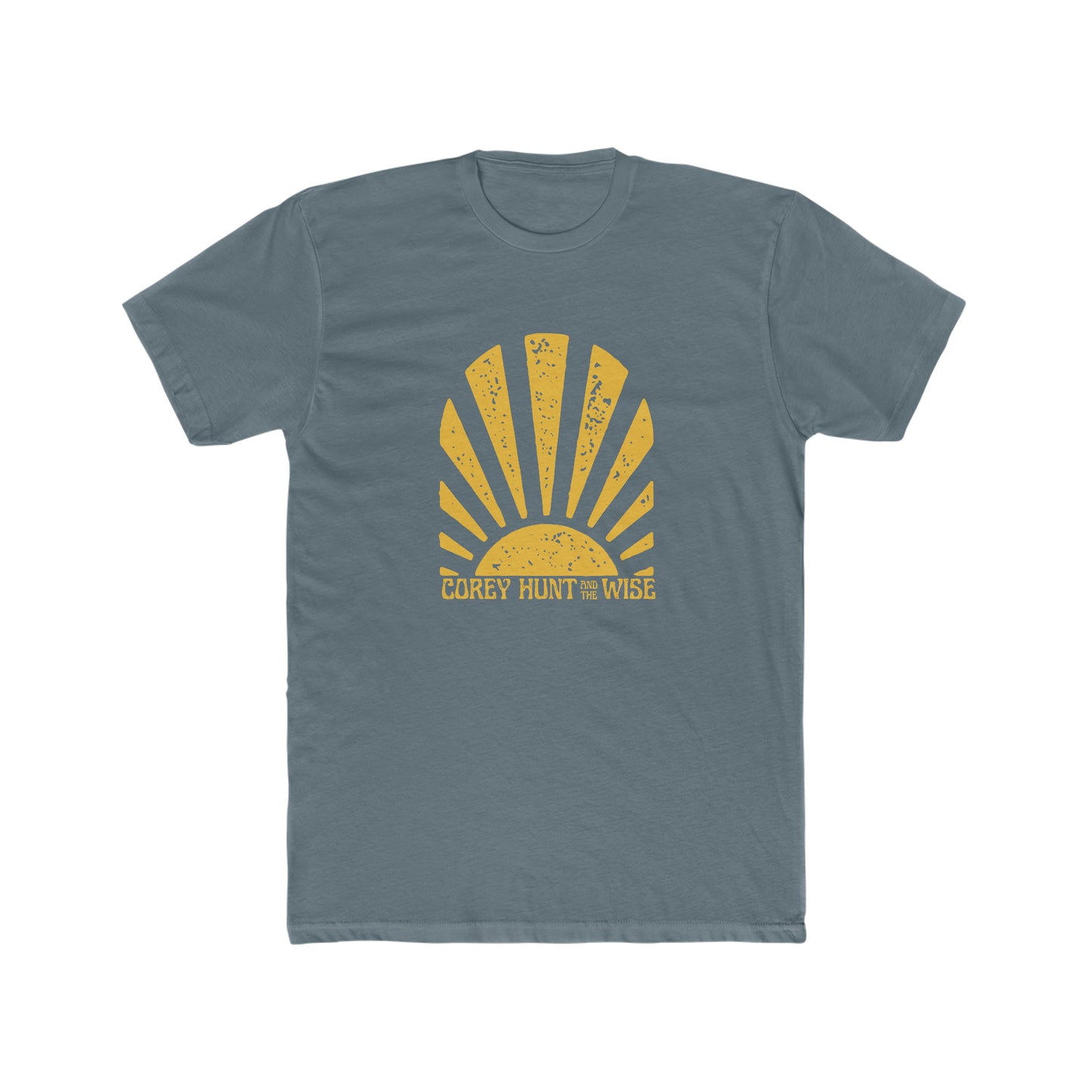 Men's Cotton Crew Tee - Sun Logo