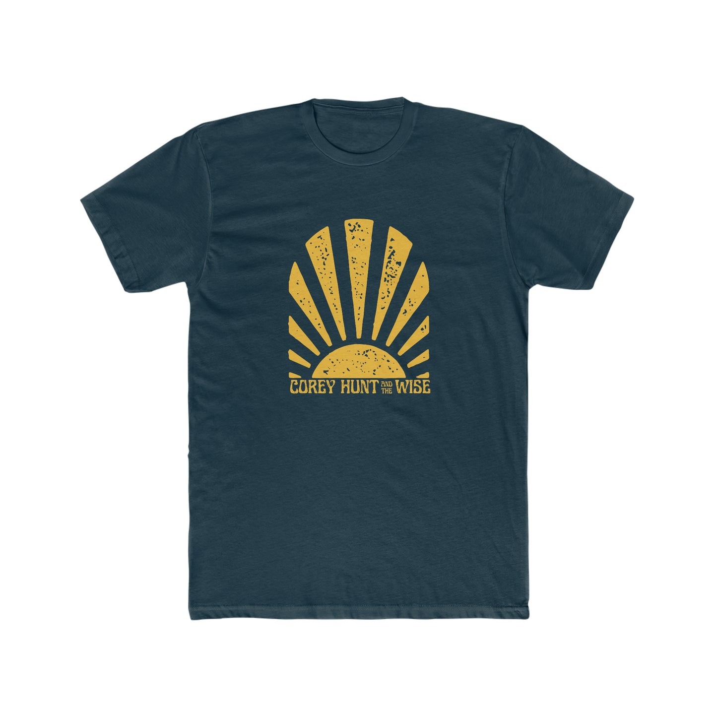 Men's Cotton Crew Tee - Sun Logo