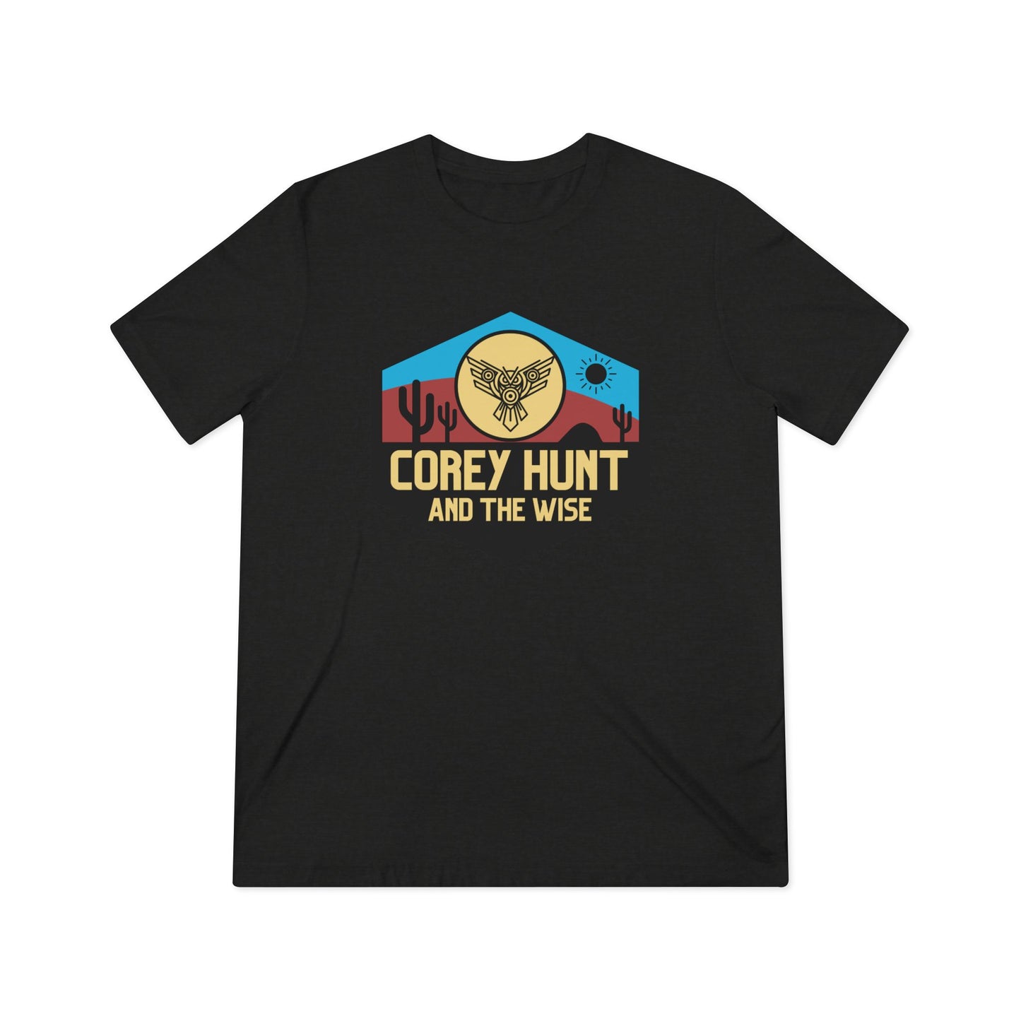 Corey Hunt and The Wise Unisex Triblend Tee - Vintage Desert Vibe Shirt