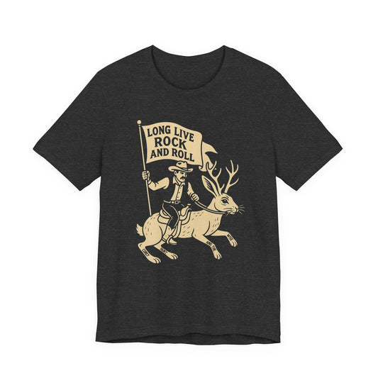 Long Live Rock and Roll Deer Rider Tee