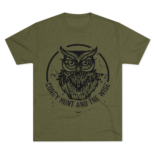 Unisex Tri-Blend Owl Crew Tee