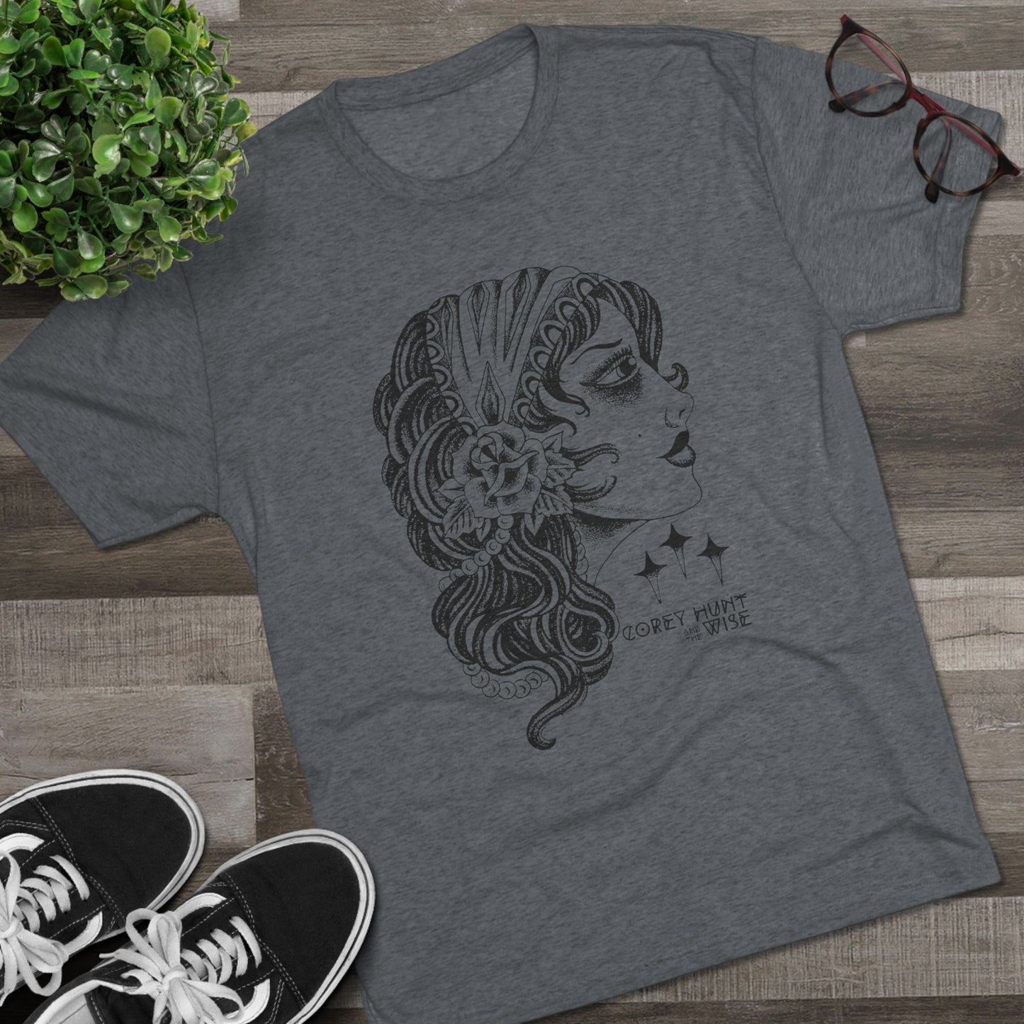 Wild Heart Gypsy Unisex Tri-Blend Crew Tee