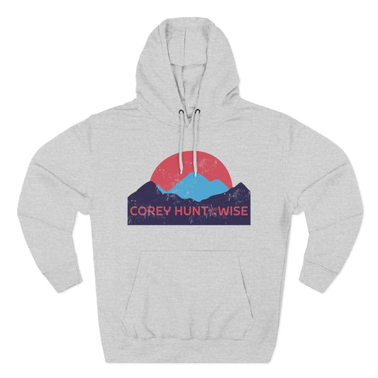 Three-Panel Fleece Hoodie
