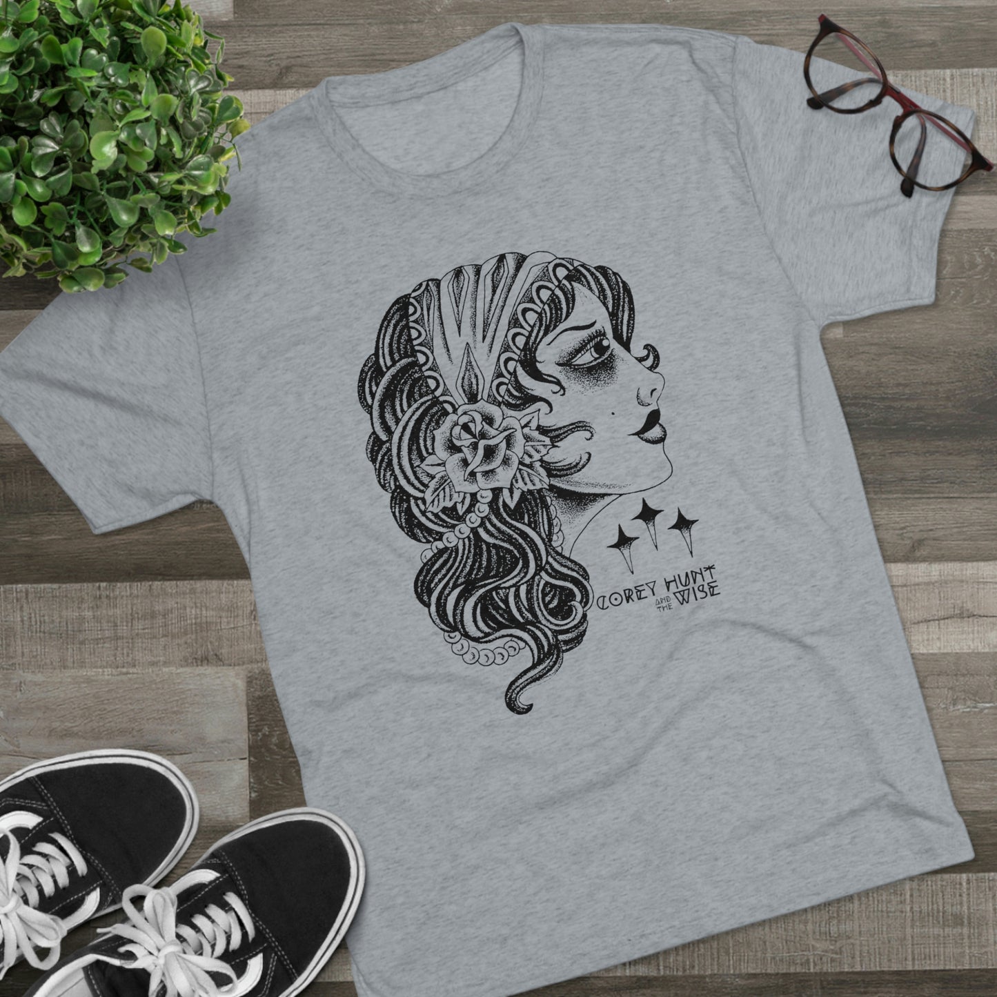 Wild Heart Gypsy Unisex Tri-Blend Crew Tee