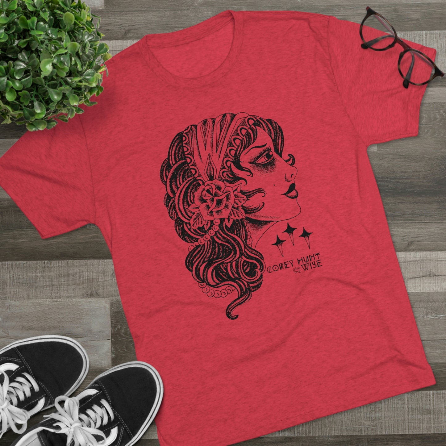 Wild Heart Gypsy Unisex Tri-Blend Crew Tee