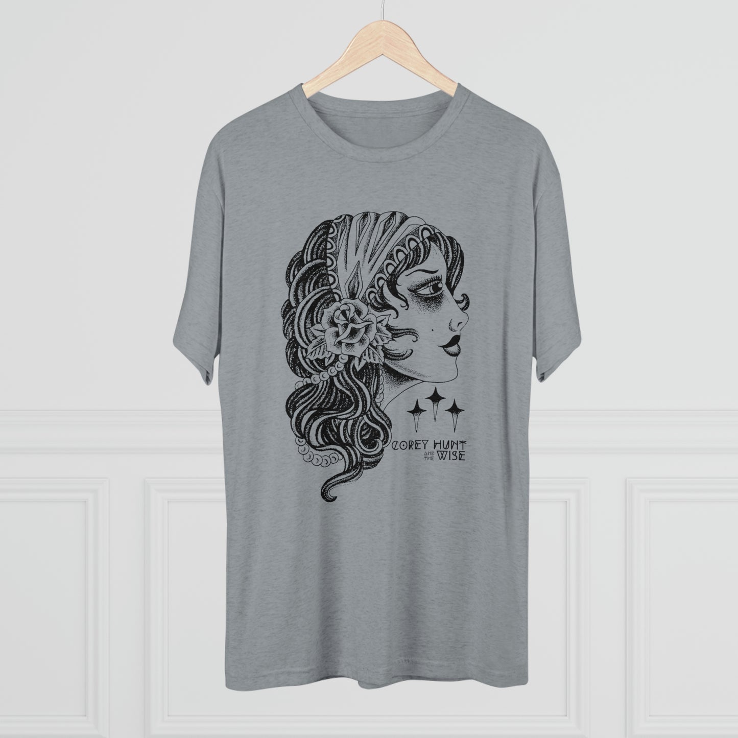 Wild Heart Gypsy Unisex Tri-Blend Crew Tee