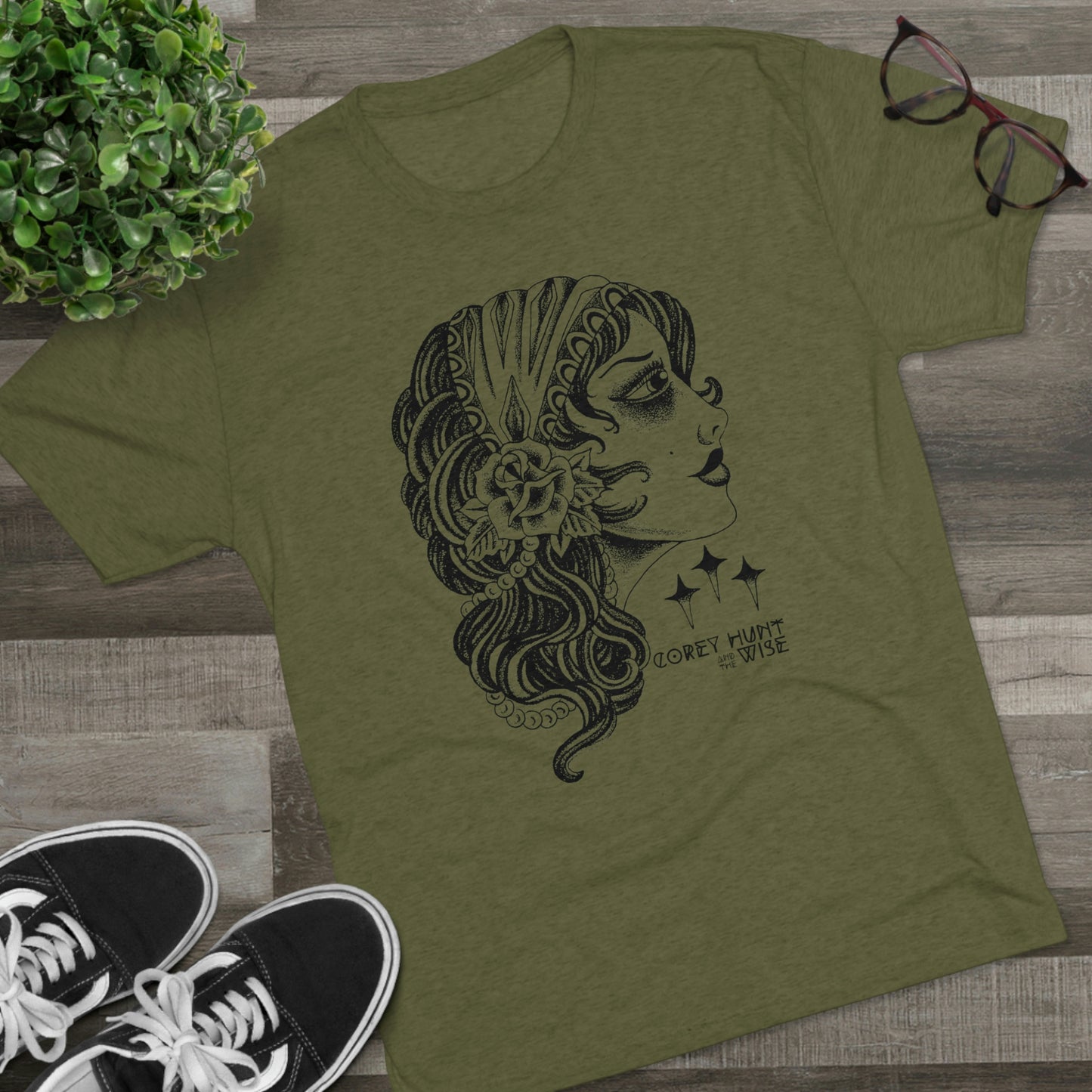 Wild Heart Gypsy Unisex Tri-Blend Crew Tee