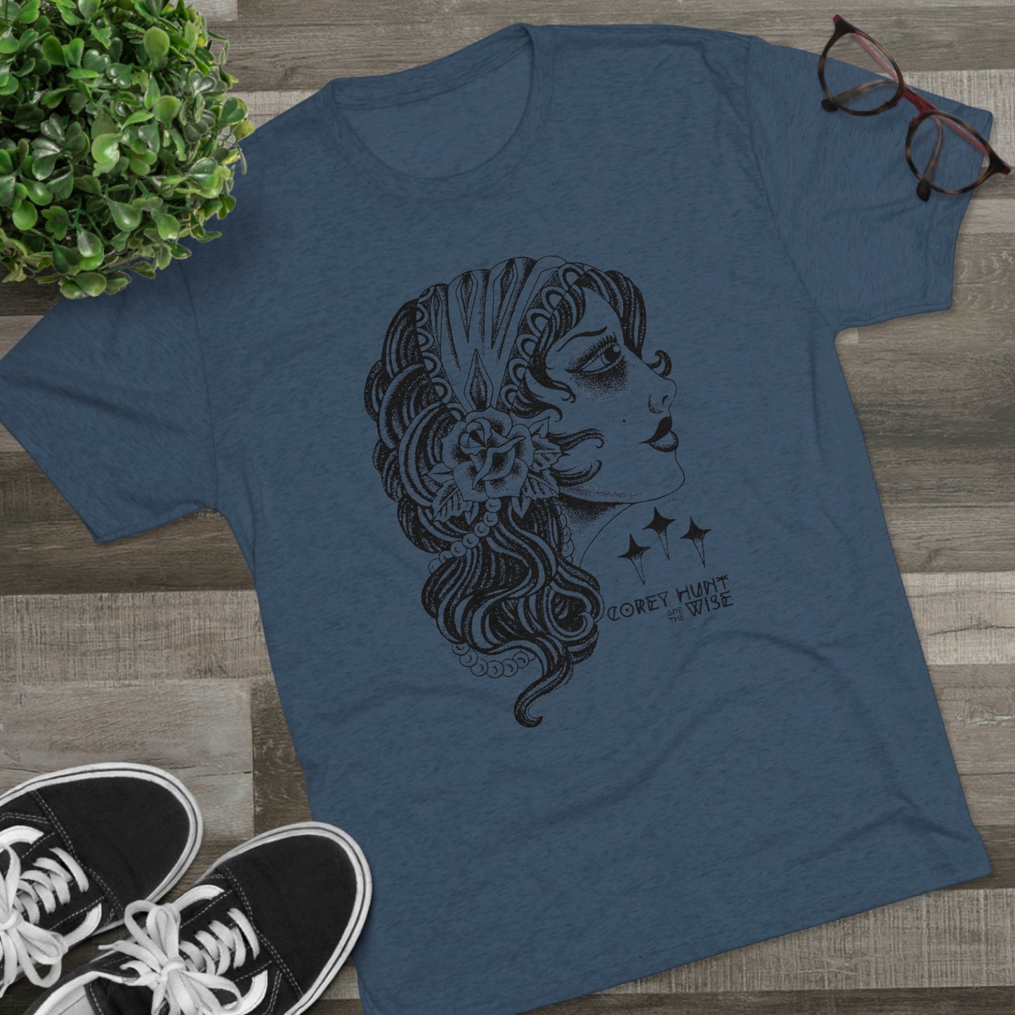 Wild Heart Gypsy Unisex Tri-Blend Crew Tee